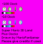 Plus Clocks (SMW-Style)