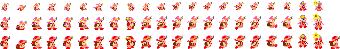 Toadette (Super Mario Maker-Style)