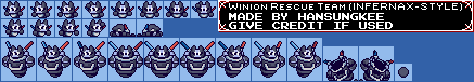 Winion Rescue Team (Infernax-Style)