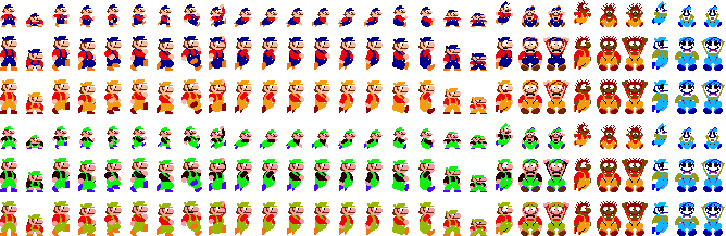 Mario And Luigi (Mario Bros.-Style)