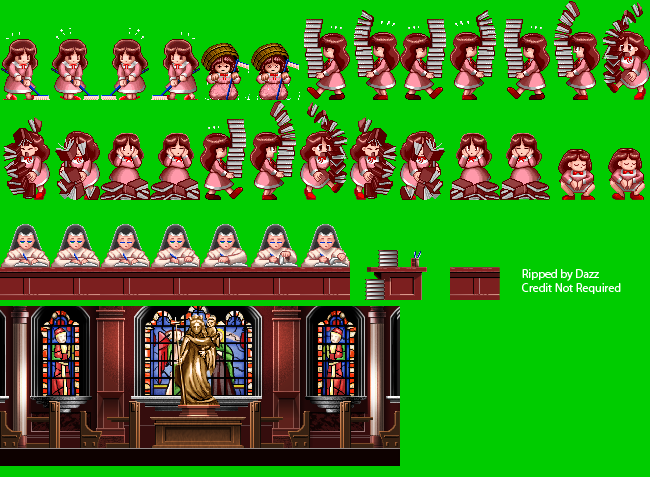 Princess Maker 2: Refine Edition - Church Work