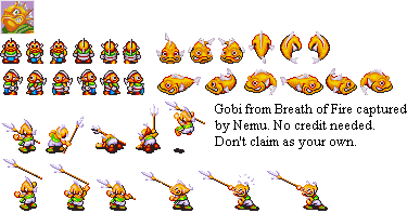 Game Boy Advance - Breath of Fire - Gobi - The Spriters Resource