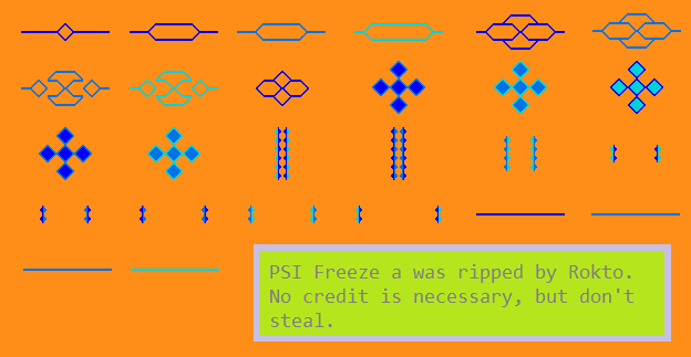 SNES - EarthBound / Mother 2 - PSI Freeze Alpha - The Spriters Resource