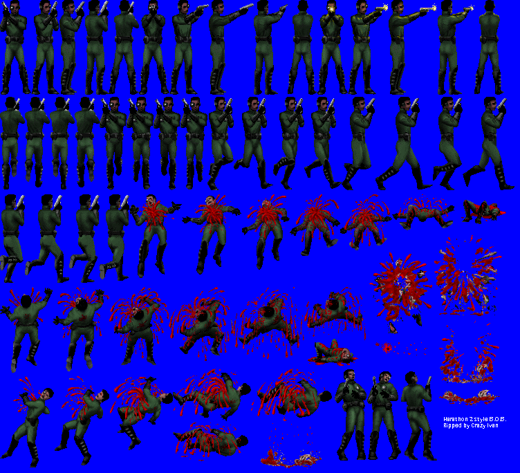 PC / Computer - Marathon 2: Durandal - B.o.B. - The Spriters Resource