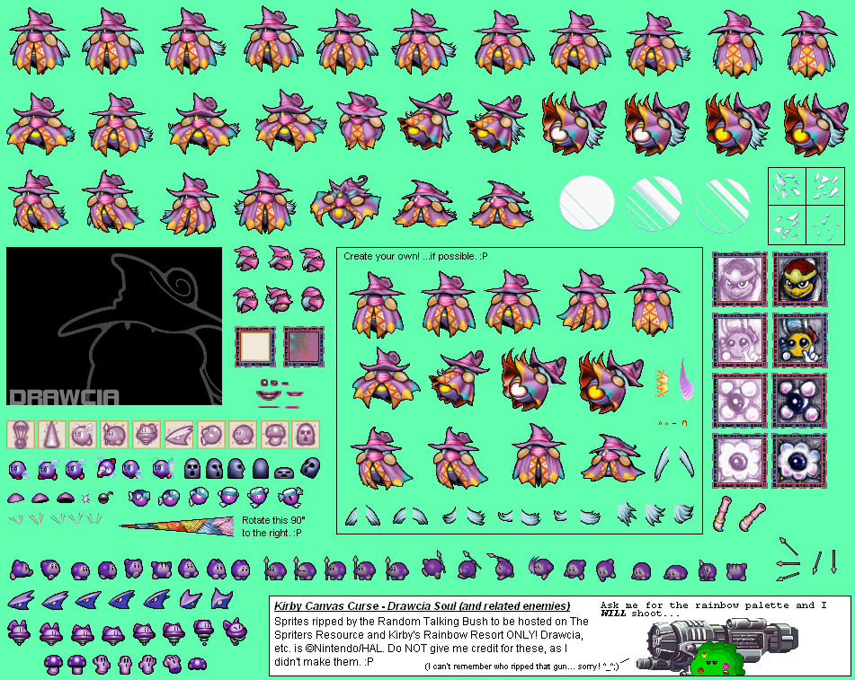 DS / DSi - Kirby Canvas Curse / Kirby Power Paintbrush - Drawcia