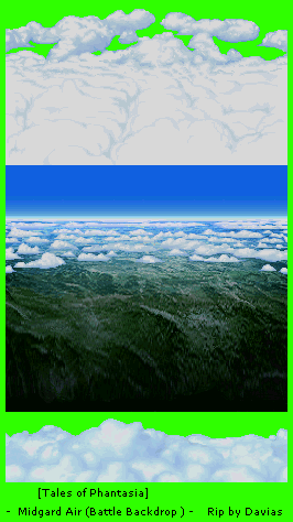Tales of Phantasia (JPN) - Midgard Air (Battle Backdrop)