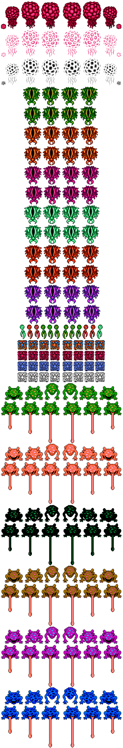 NES - Blaster Master - Bosses 1 - The Spriters Resource