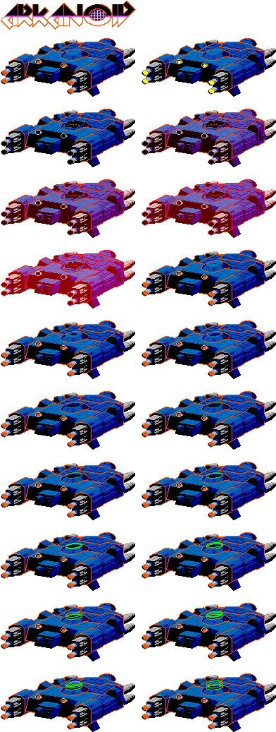 Arkanoid Sprites