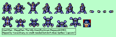 Mega Man: The Wily Wars: Mega Man 3 - Hard Man