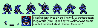 Mega Man: The Wily Wars: Mega Man 3 - Needle Man