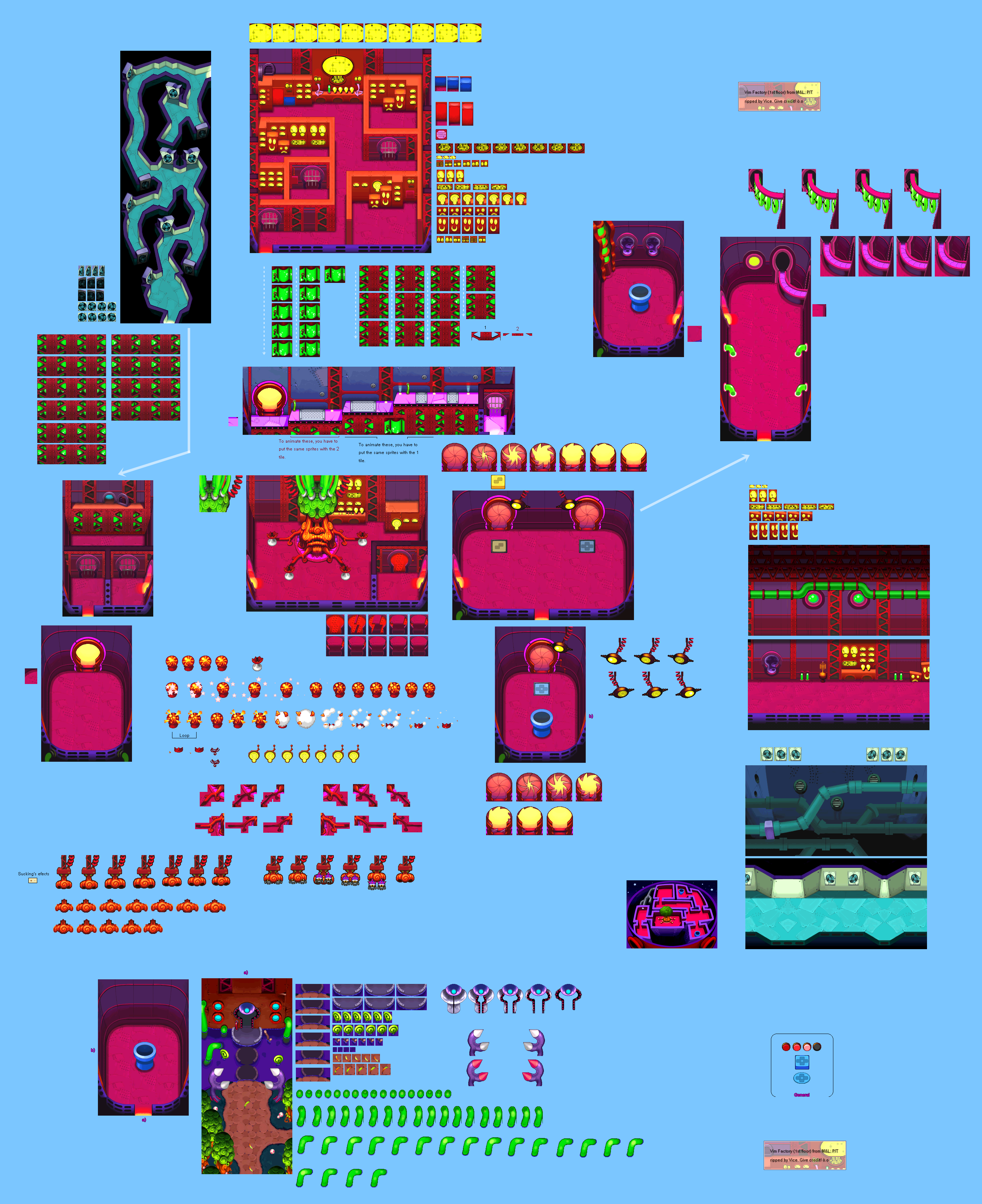 The Spriters Resource - Full Sheet View - Mario & Luigi: Partners in ...