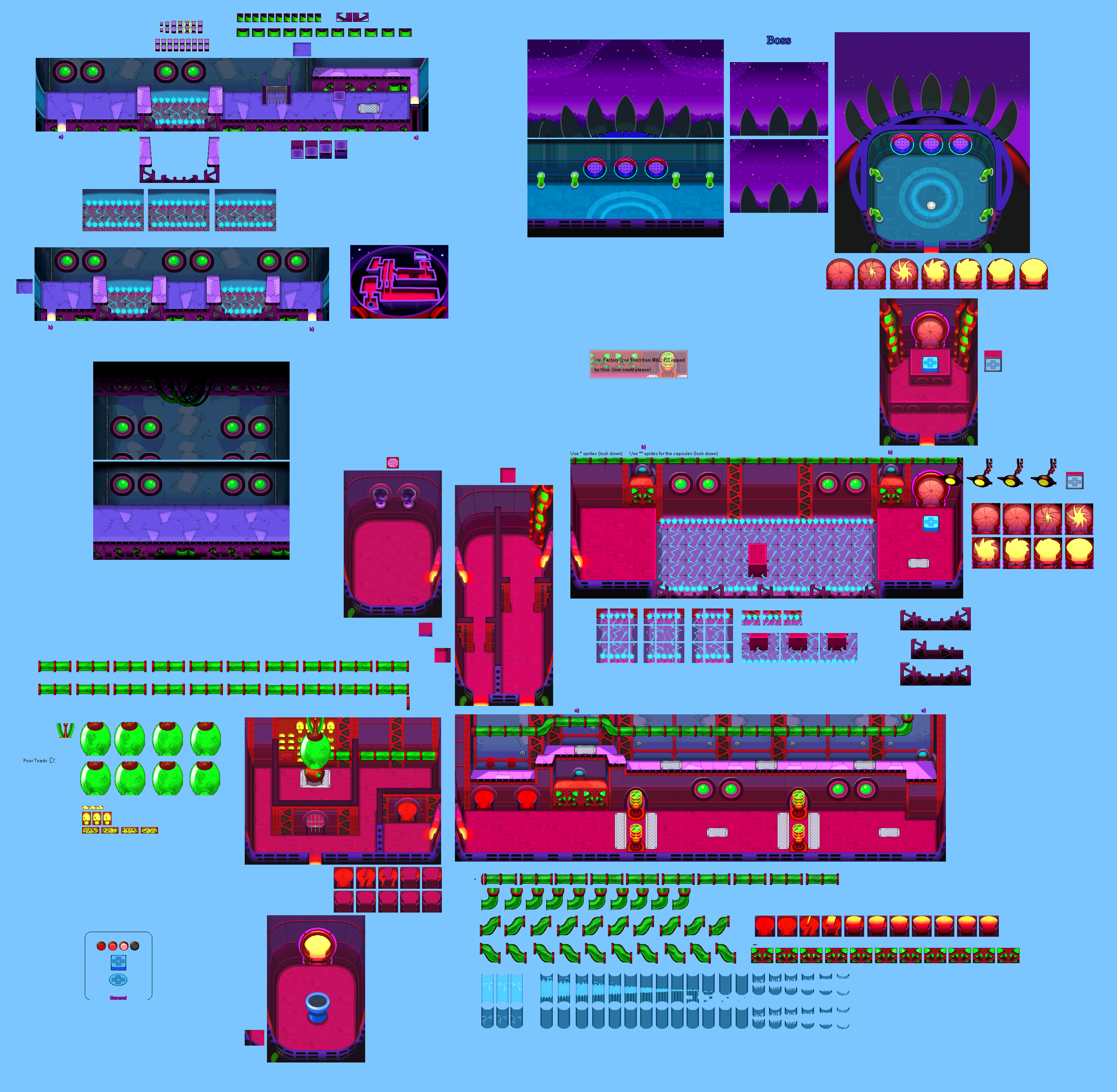 The Spriters Resource - Full Sheet View - Mario & Luigi: Partners in ...