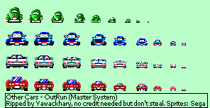 Out Run - Other Cars