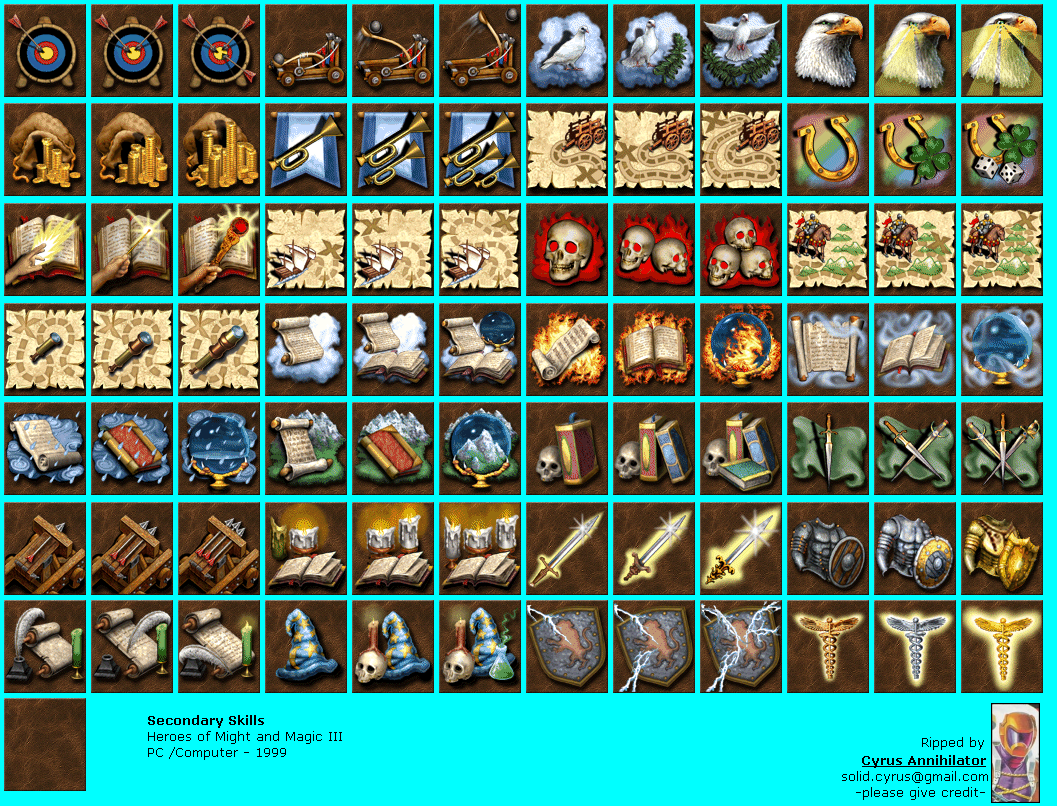 heroes of might and magic 3 secondary skills
