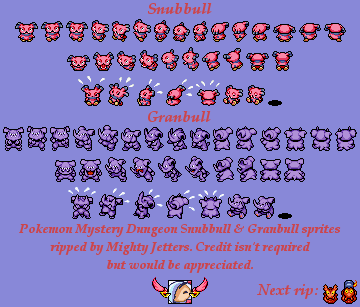 The Spriters Resource - Full Sheet View - Pokémon Mystery Dungeon: Red ...