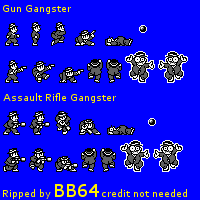 Game Boy / GBC - Avenging Spirit - Gangsters - The Spriters Resource