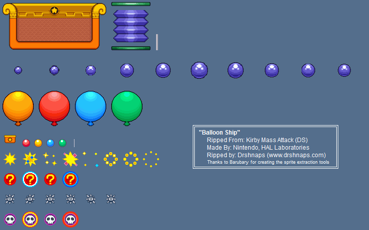 Kirby Mass Attack - Balloon Ship