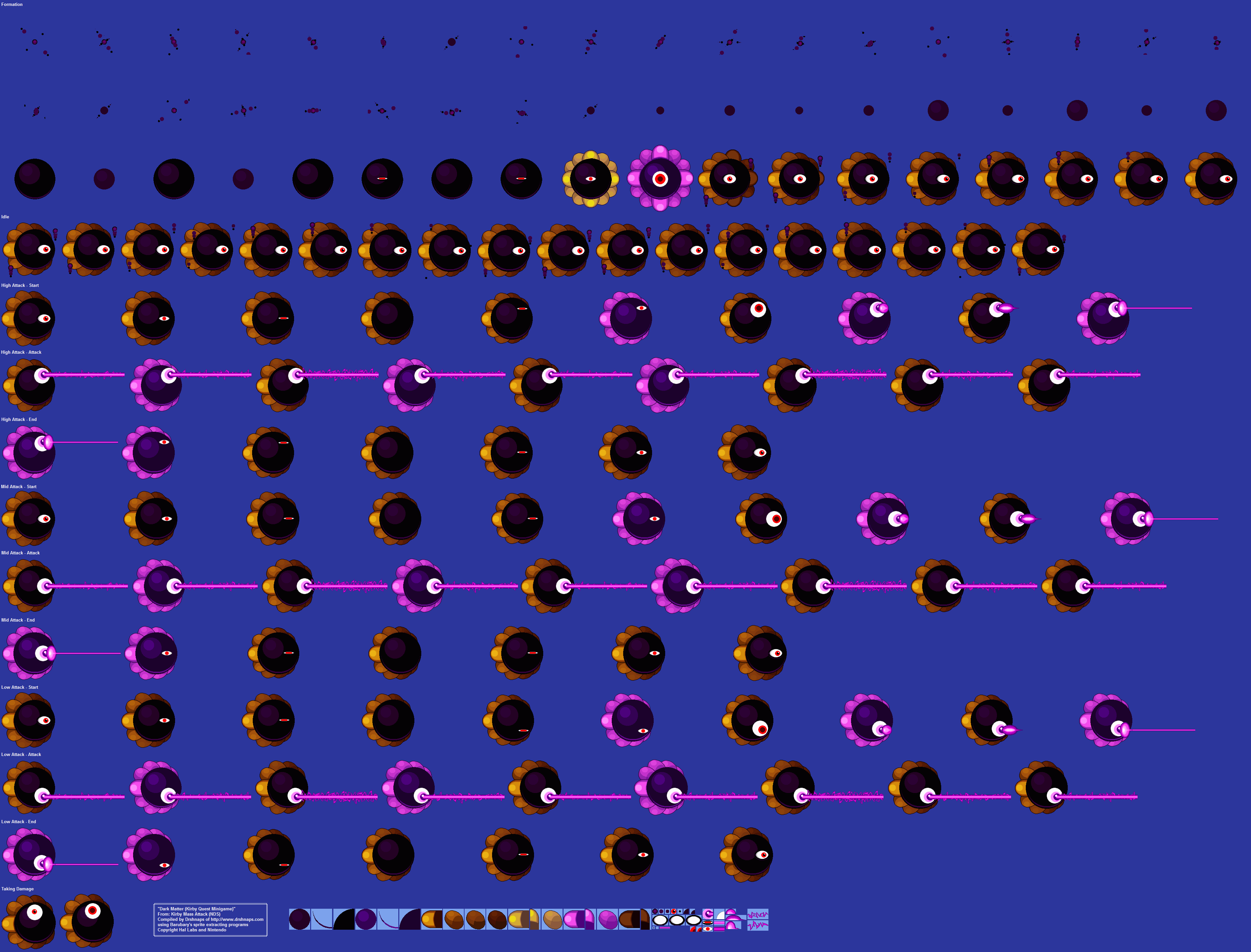 Kirby Dark Matter Sprite