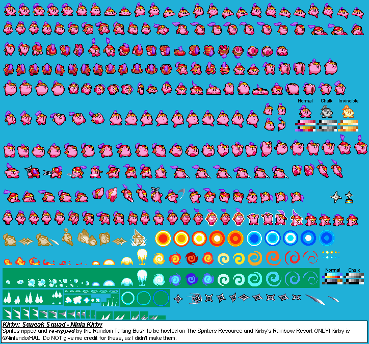 Kirby Sprite Sheet