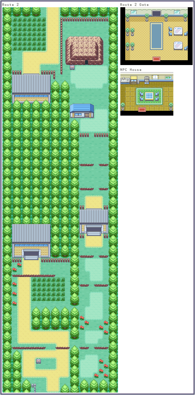 Pokémon FireRed / LeafGreen - Route 02