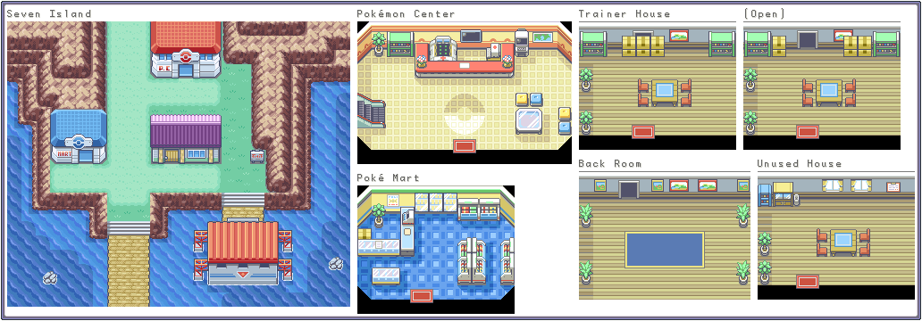 Pokémon FireRed / LeafGreen - Seven Island