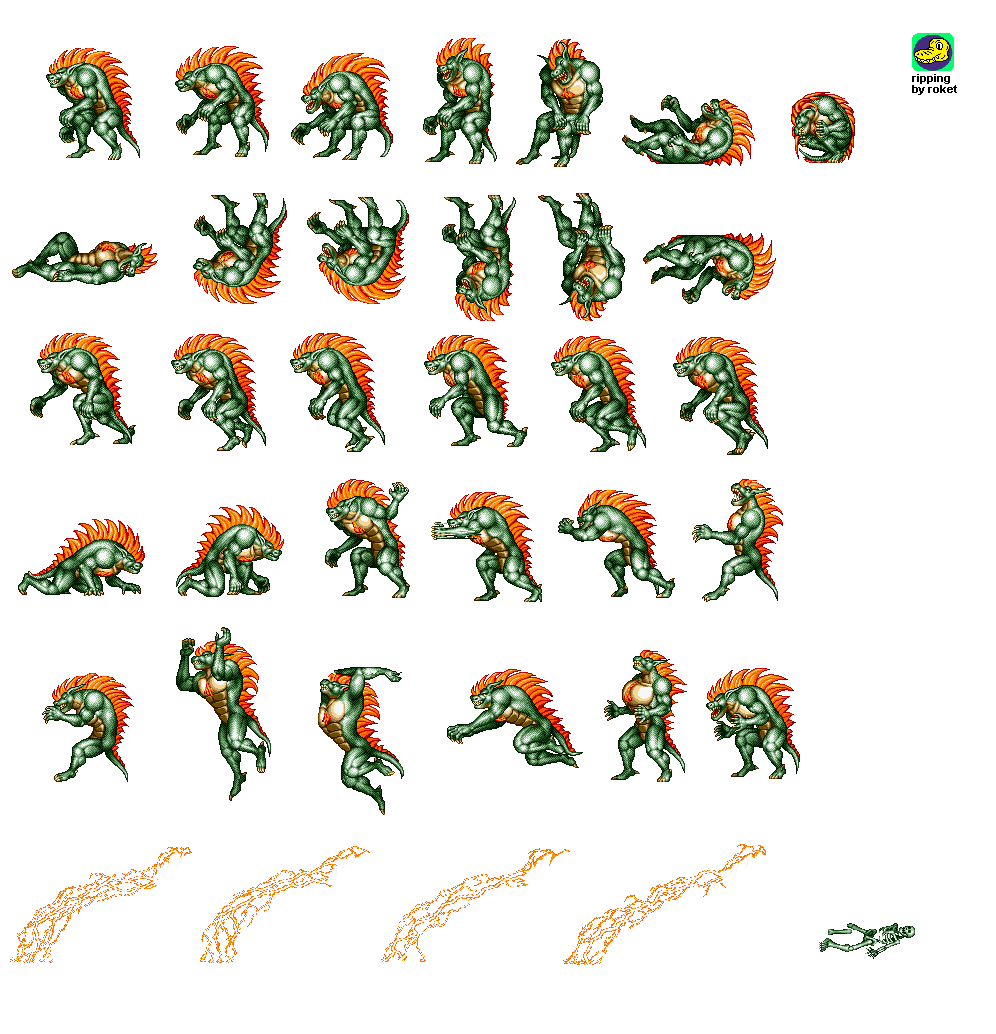 denjin makai sprites