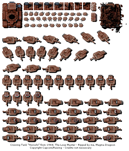 Arcade - 1944: The Loop Master - Cruising Tank 