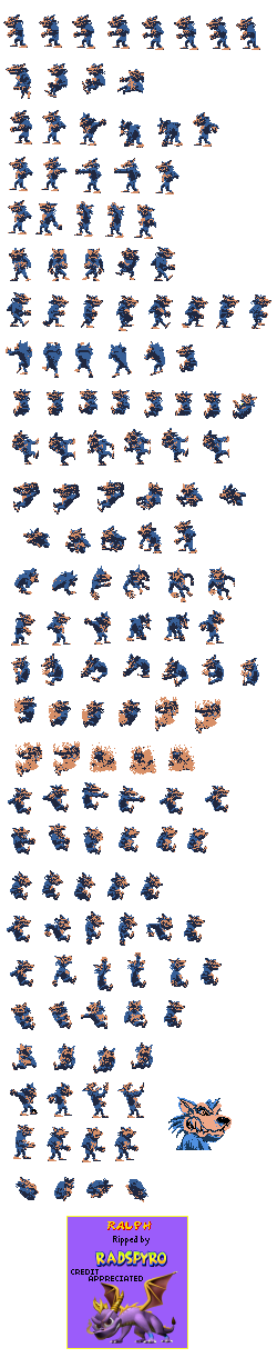 wreck it ralph sprites