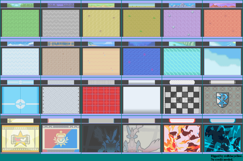 The Spriters Resource - Full Sheet View - Pokémon Black 2 / White 2