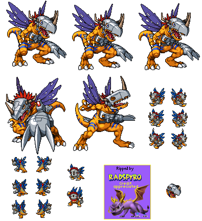 Digimon World DS - MetalGreymon