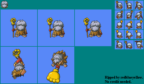 DS - Digimon World DS - Jijimon - The Spriters Resource