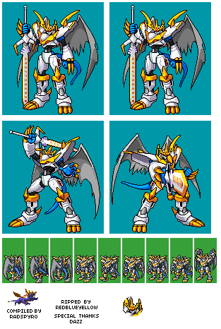 Digimon World DS - Imperialdramon Paladin Mode