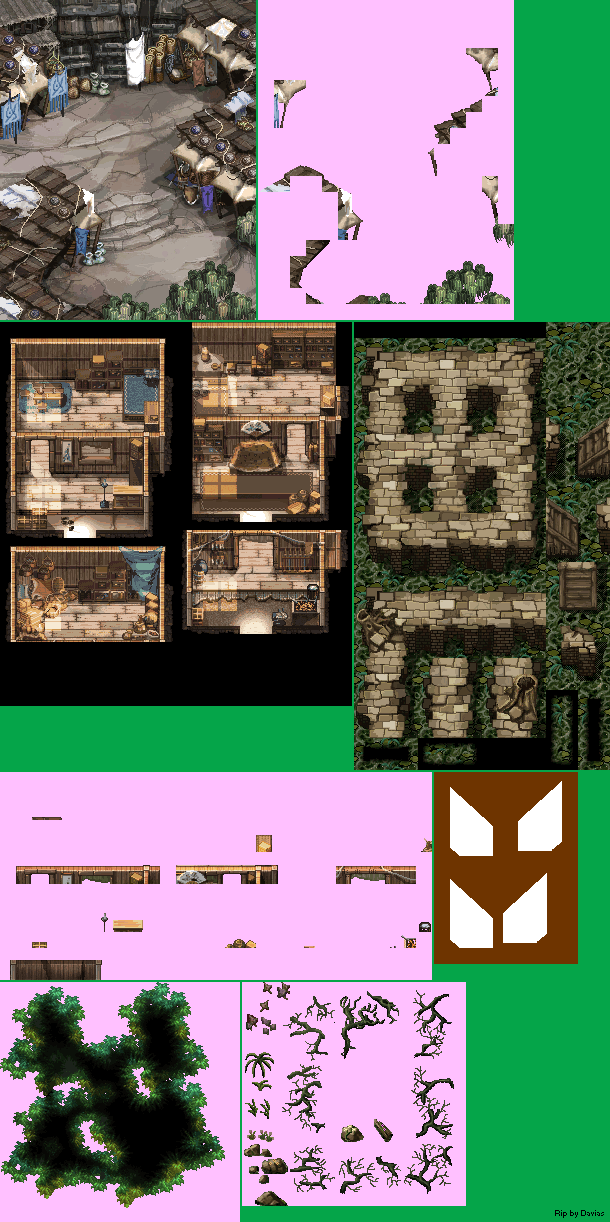The Legend of Monster Hunter - Maps & Tiles