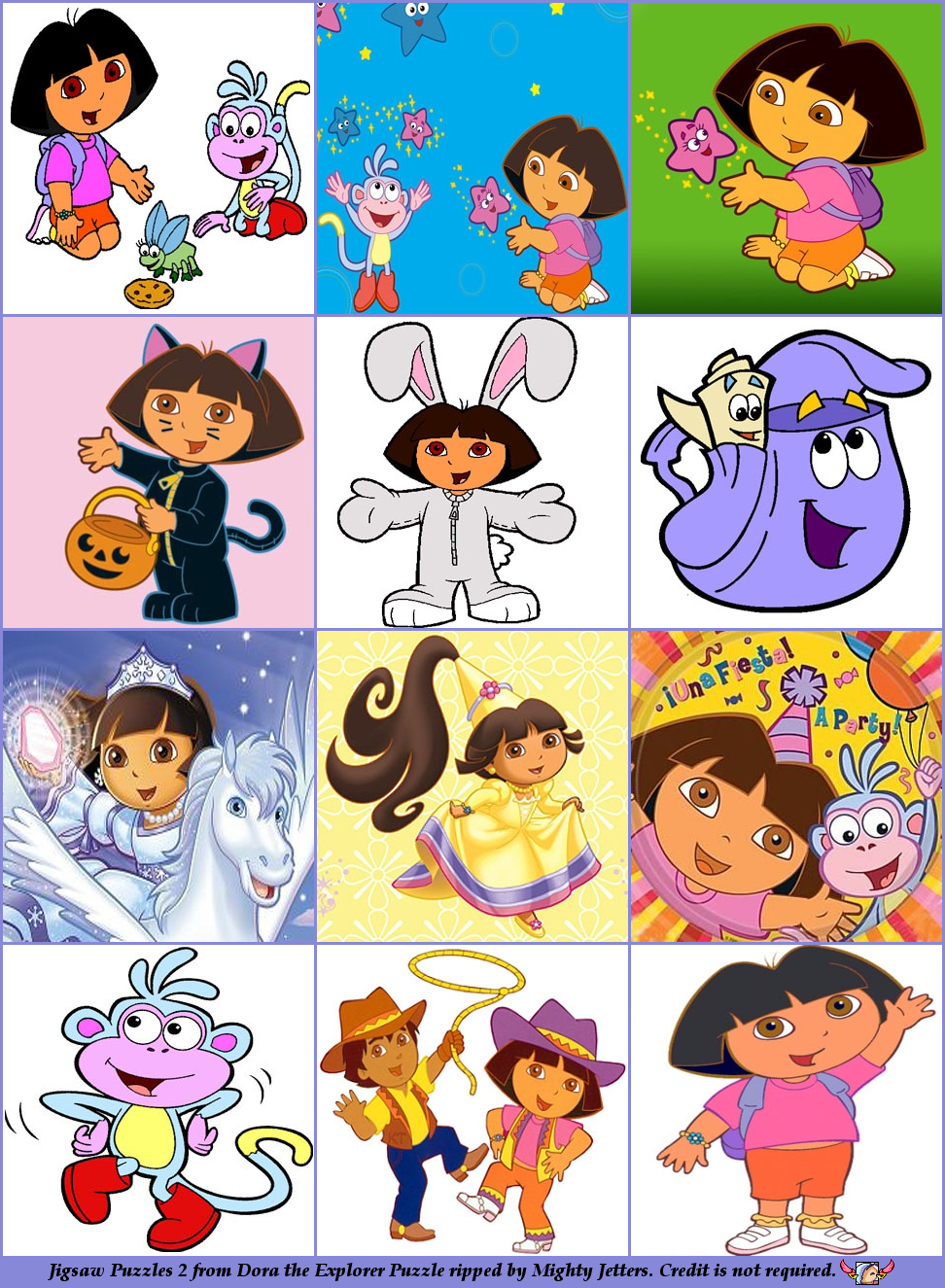Dora the Explorer Puzzle - Jigsaw Puzzles (02 / 05)