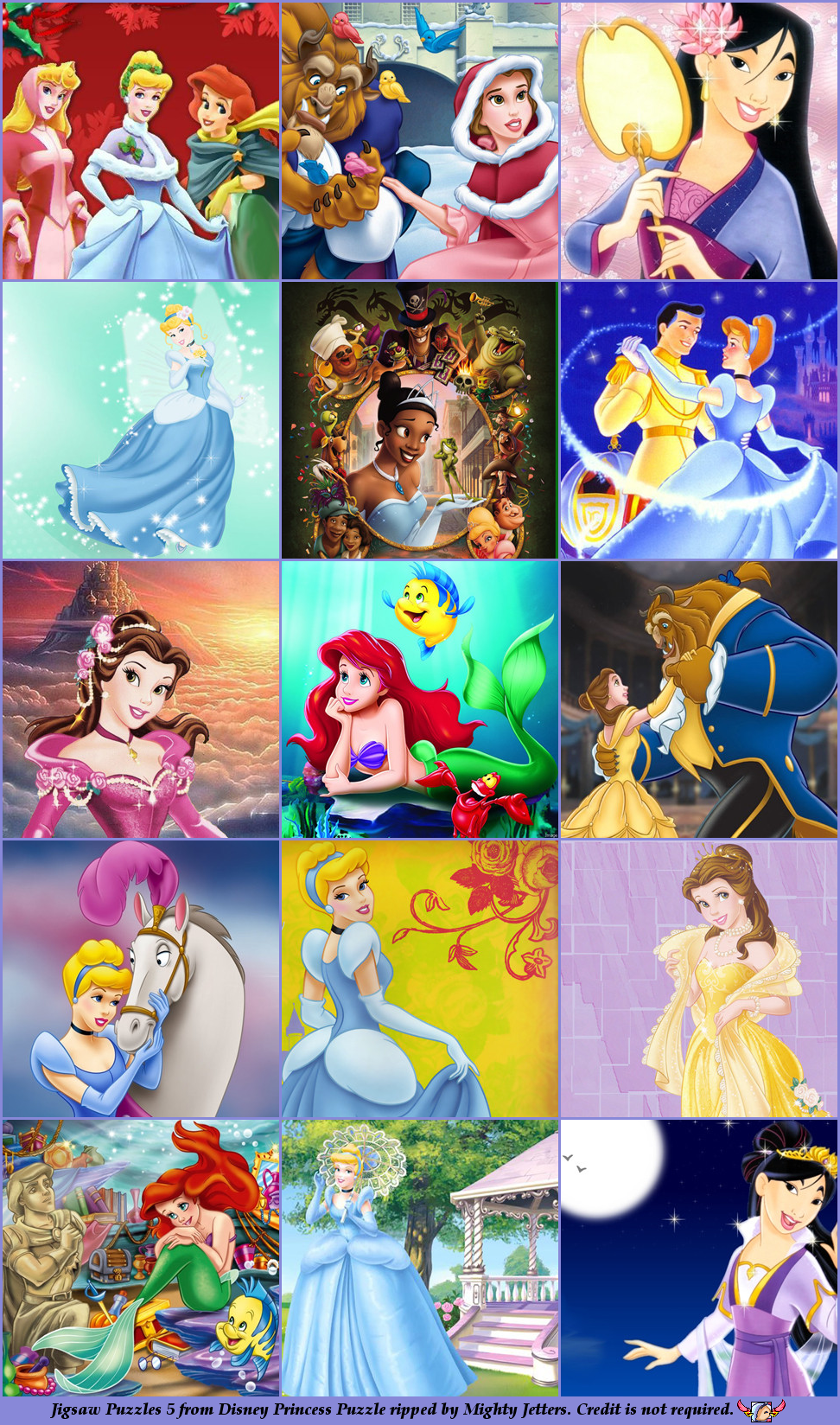 Disney Princess Puzzle - Jigsaw Puzzles 05