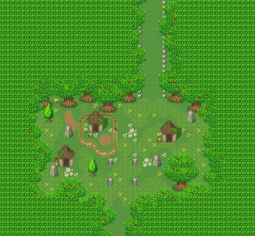 The Spriters Resource - Full Sheet View - Secret Of Mana - Sprite Village