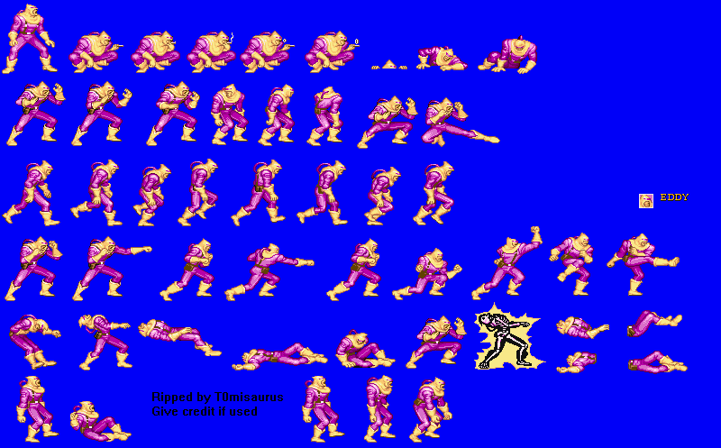 Arcade - Captain Commando - Eddy - The Spriters Resource