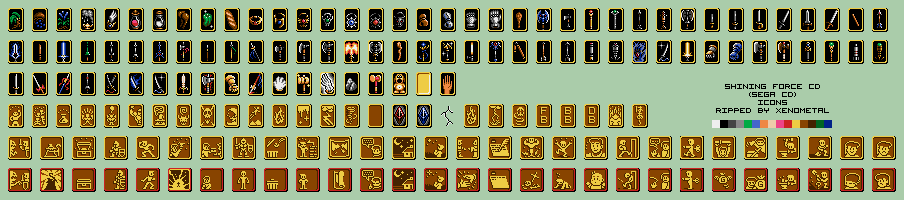 Weapon & Spell Icons
