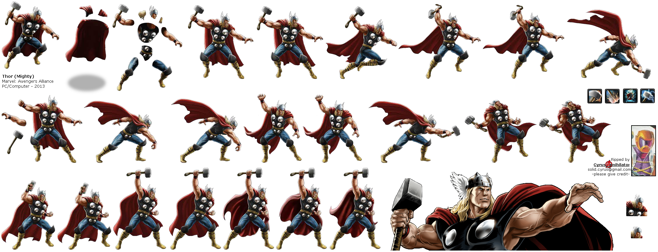 PC / Computer - Marvel: Avengers Alliance - Thor (Mighty) - The ...