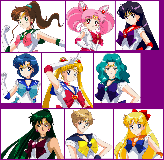 Bishoujo Senshi Sailor Moon S (JPN) - Portraits