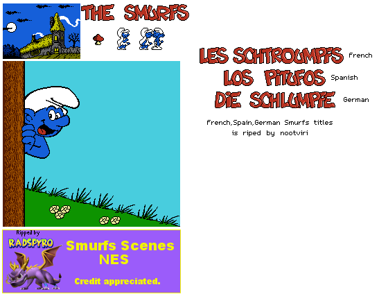 The Smurfs (PAL) - Title & Ending