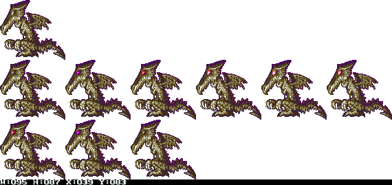 Ridley Metroid Sprites