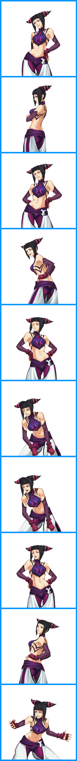 3ds Project X Zone Juri Han The Spriters Resource