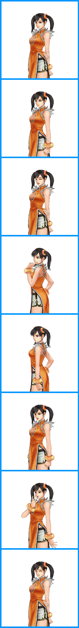 3DS - Project X Zone - Ling Xiaoyu - The Spriters Resource