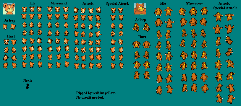 The Spriters Resource - Full Sheet View - Pokémon Mystery Dungeon ...