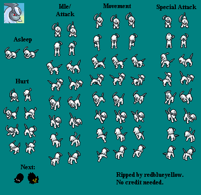 The Spriters Resource - Full Sheet View - Pokémon Mystery Dungeon ...