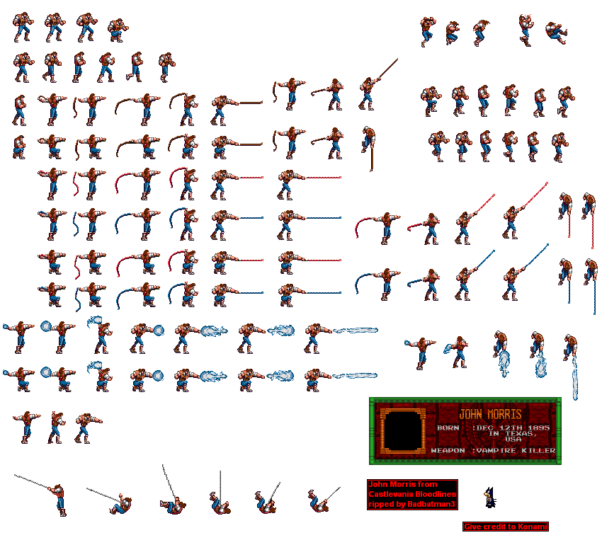 Genesis / 32X / SCD - Castlevania: Bloodlines - John Morris - The ...