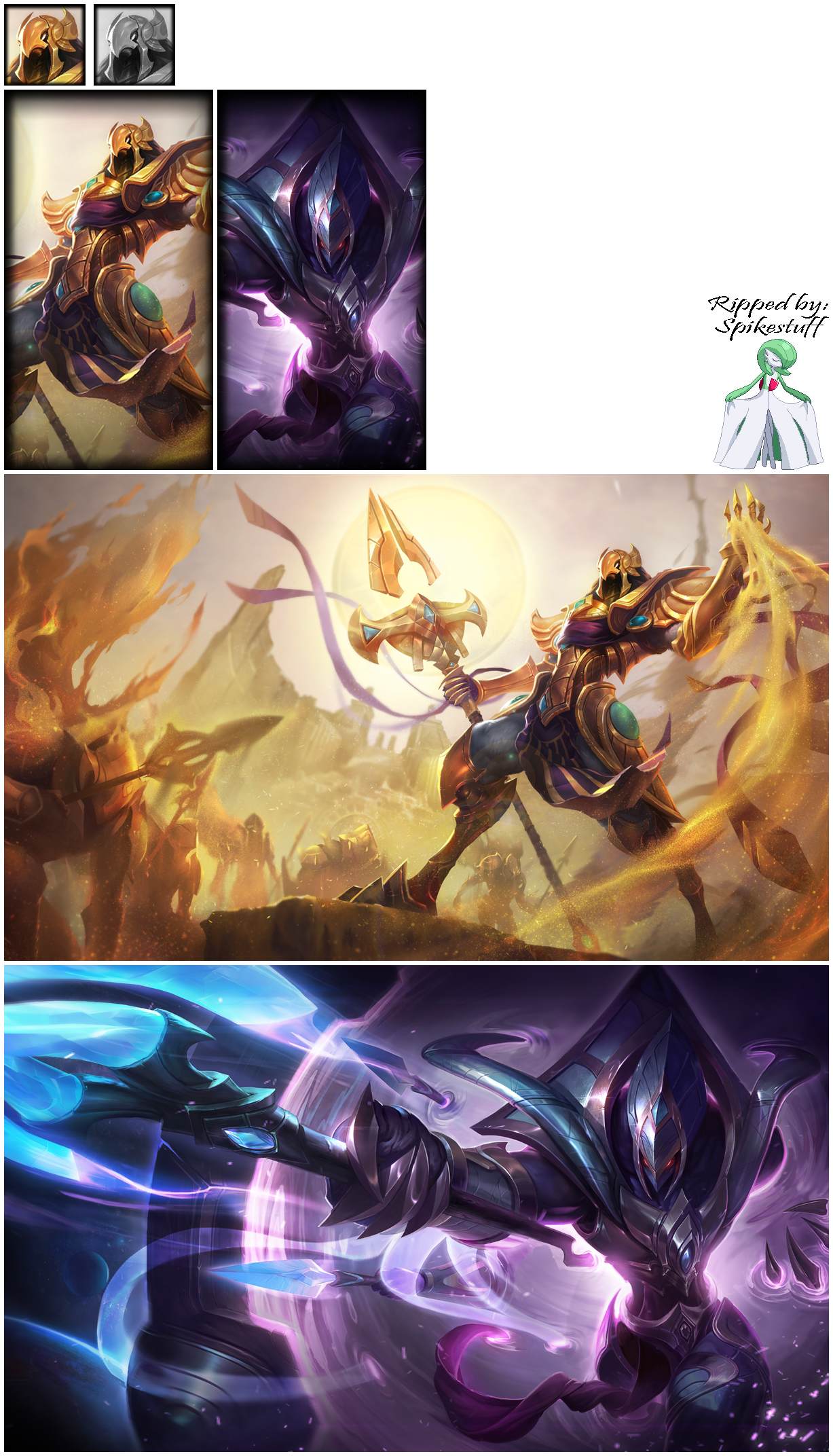 PC / Computer League of Legends Azir The Spriters