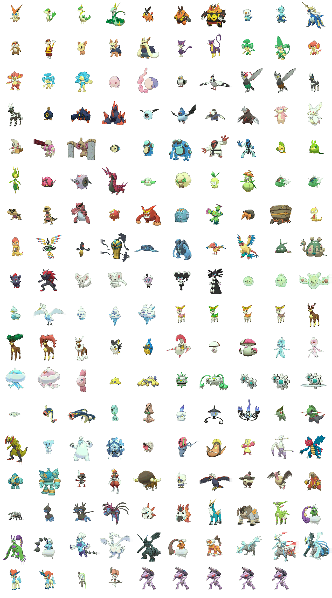 The Spriters Resource Full Sheet View Pok Mon Omega Ruby Alpha