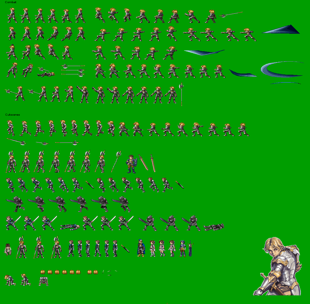 The Spriters Resource Full Sheet View Valkyrie Profile